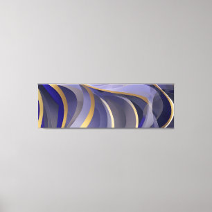 Impressão Em Tela Ondas Fraturadas de Capa 07