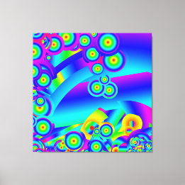 Impressão Em Tela Ondas oceânicas abstratas