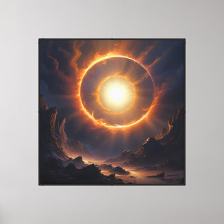 Impressão Em Tela Onde a luz encontra a escuridão - John 1:5