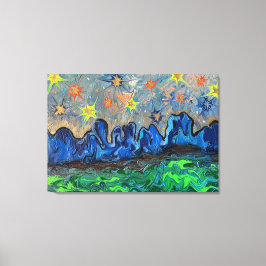 Impressão Em Tela Onde a RAM do Buffalos - Impressão de Tela Esticad