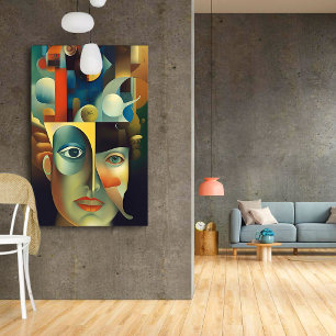 Impressão Em Tela Onde as ideias vivem