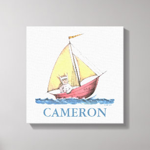 Impressão Em Tela Onde estão as coisas selvagens Máx. de navegação