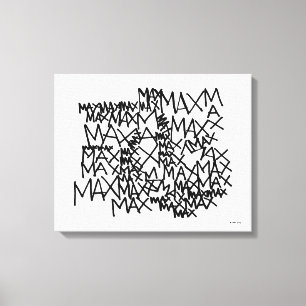 Impressão Em Tela Onde estão as coisas selvagens   Máx. Repetido