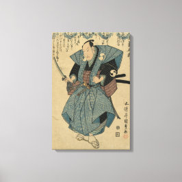 Impressão Em Tela Onoe Kikugoro III - ator cerca de 1824-1830 Vintag
