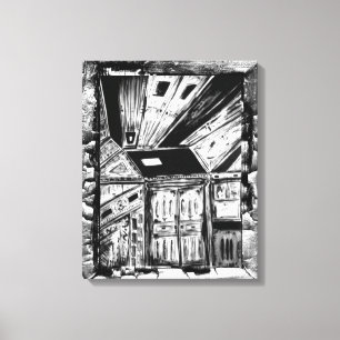 Impressão Em Tela Open Doors