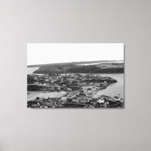 Impressão Em Tela Opinião aérea o Kodiak, fotografia de Alaska