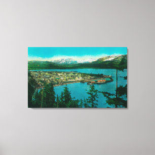 Impressão Em Tela Opinião da cidade de Seward, AlaskaSeward, AK