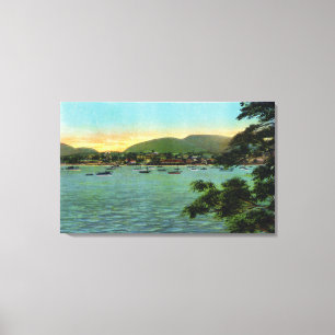 Impressão Em Tela Opinião da ilha do bar do porto do bar