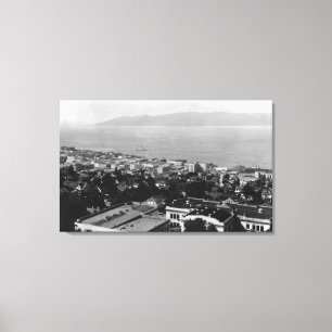 Impressão Em Tela Opinião de Arial fotografia de Astoria, Oregon