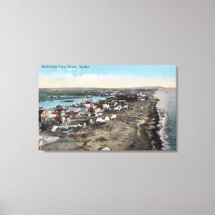 Impressão Em Tela Opinião de olho de pássaro de TownNome, AK