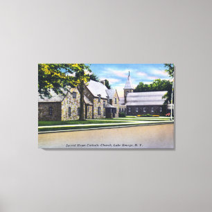 Impressão Em Tela Opinião exterior o católico sagrado do coração