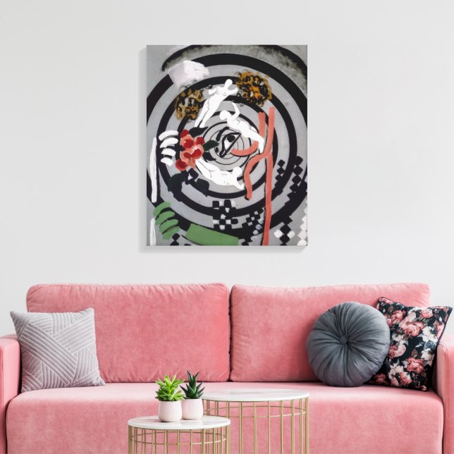 Impressão Em Tela Optofone 2 | Francis Picabia | (Insitu(Sala de estar))