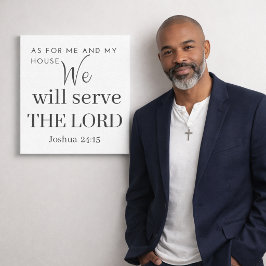 Impressão Em Tela Oração Cristã