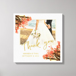 Impressão Em Tela Orange Oleander Flowers Foto de agradecimento Casa