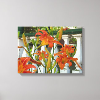Impressão Em Tela Orange Tiger Lily - Vineyard de Martha