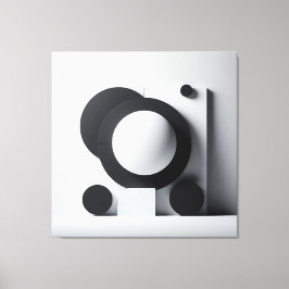 Impressão Em Tela Orbit of Silent Contrast