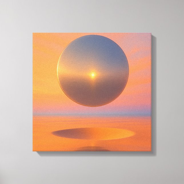 Impressão Em Tela Órbita Silenciosa (Frente)