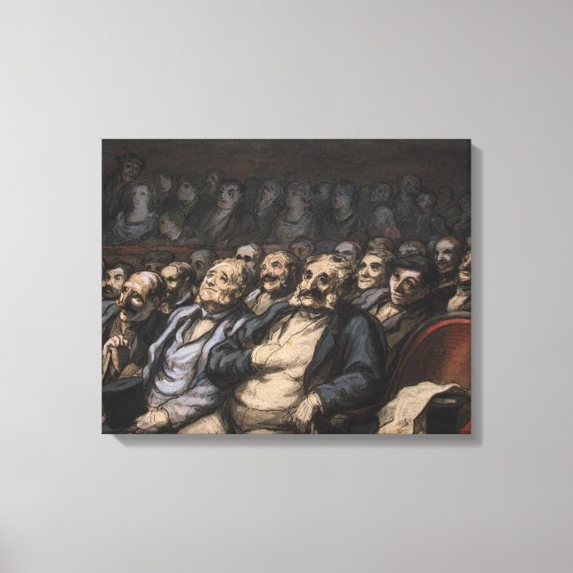 Impressão Em Tela Orchestra Seat, c.1856 (Frente)