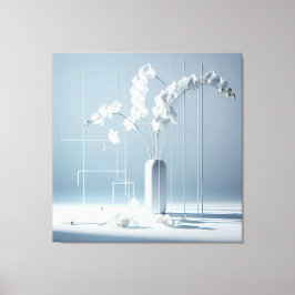 Impressão Em Tela Orchid Geometry