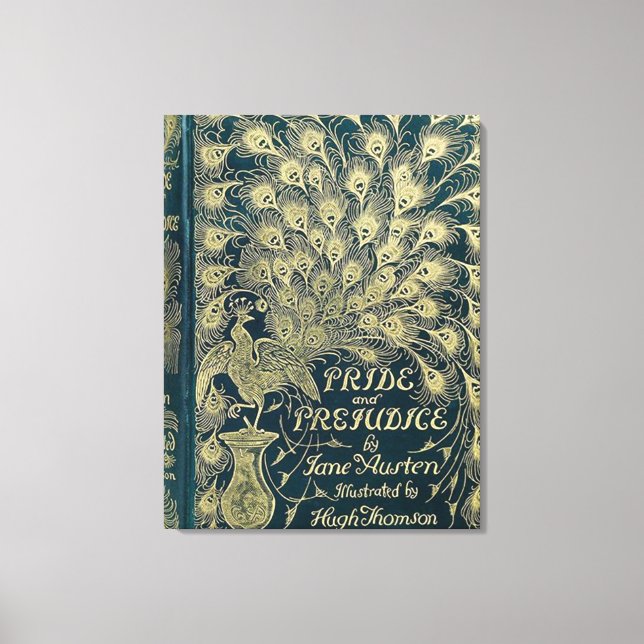 Impressão Em Tela Orgulho e Preconceito (Frente)