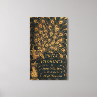 Impressão Em Tela Orgulho e Preconceito Jane Austen (1894)