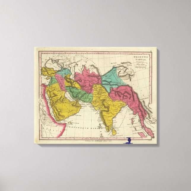 Impressão Em Tela Orientis Tabula (Frente)