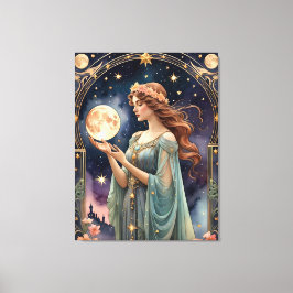 Impressão Em Tela original do estilo de pintura de tarot de julgamen