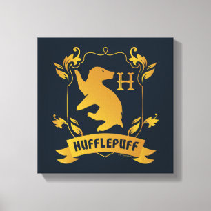 Impressão Em Tela Ornamentado HUFFLUFF™ House Crest