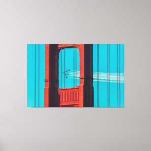 Impressão Em Tela Os Anjos Azuis