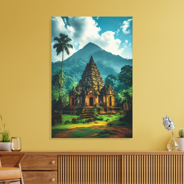 Impressão Em Tela Os Antigos Candi das Colinas (Insitu(Sala de estar))