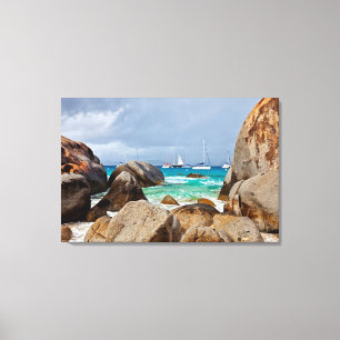 Impressão Em Tela Os Banhos, Virgin Gorda, Ilhas Virgens Britânicas
