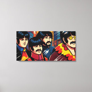 IMPRESSÃO EM TELA OS BEATLES-YELLOW SUBMARINE 4