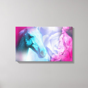 Impressão Em Tela Os cavalos nos emprestam as asas que nos faltam