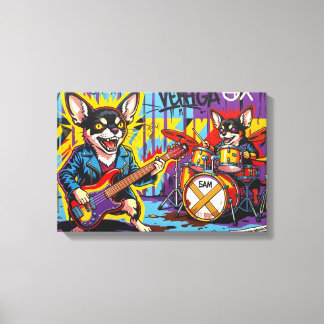 IMPRESSÃO EM TELA OS CHIHUAHUAS 11