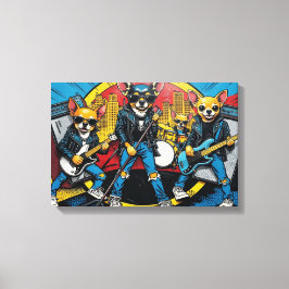 IMPRESSÃO EM TELA OS CHIHUAHUAS 3