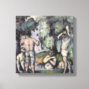 Impressão Em Tela Os cinco Bathers, c.1875-77