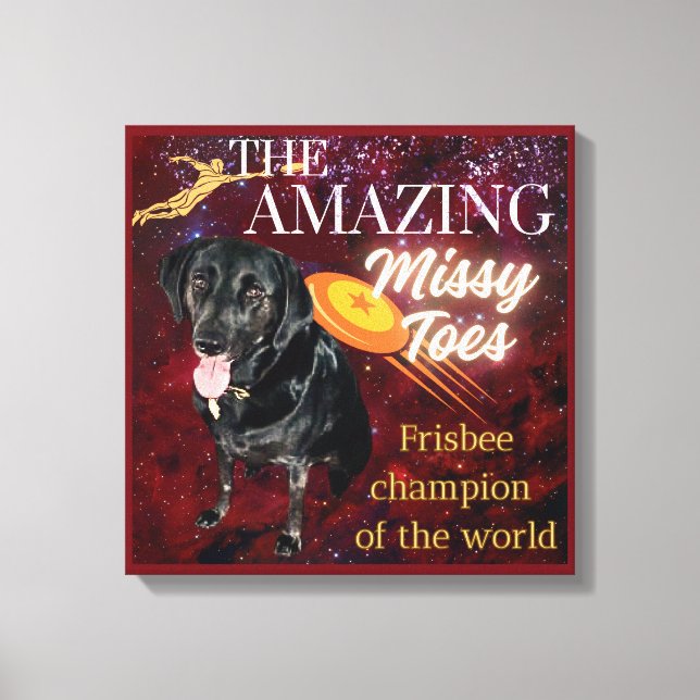 Impressão Em Tela os dedos da moça incríveis (Frente)