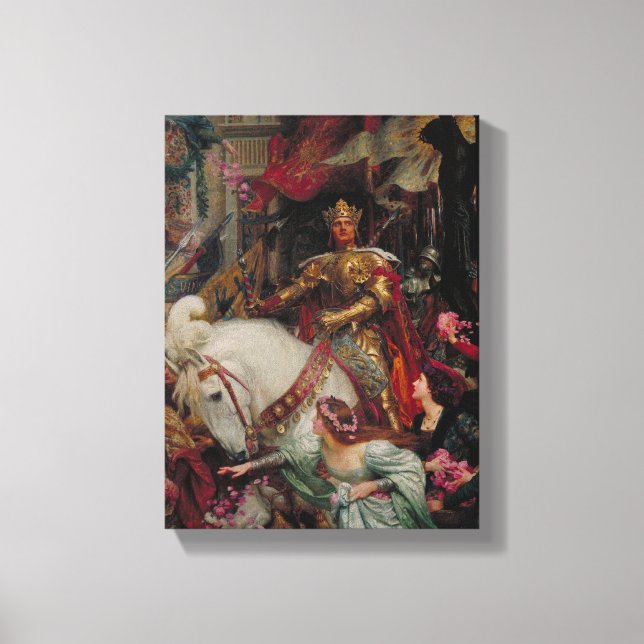 Impressão Em Tela Os Dois Corvos (Frente)