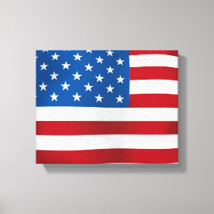Impressão Em Tela Os Estados Unidos da América