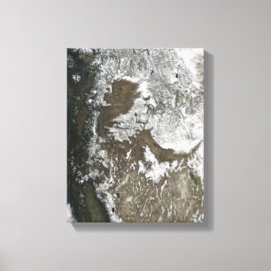 Impressão Em Tela Os Estados Unidos ocidentais