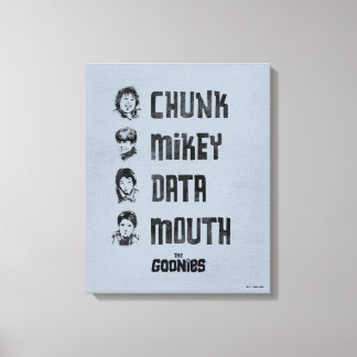 Impressão Em Tela Os Goonies | Parte, Mikey, Dados, Boca