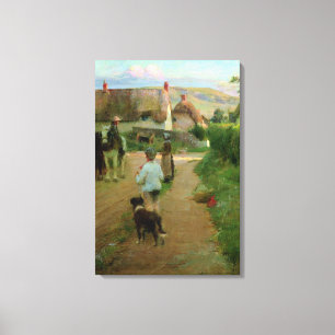 Impressão Em Tela Os Loiterers, 1888 (óleo em canvas)