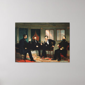 Impressão Em Tela Os pacificadores de George Peter Alexander Healy