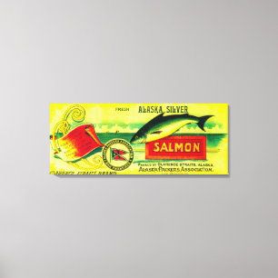 Impressão Em Tela Os passos de Clarence Salmon podem etiquetar