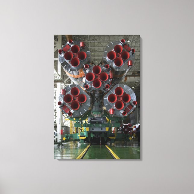 Impressão Em Tela Os propulsores da nave Soyuz TMA-14 (Frente)