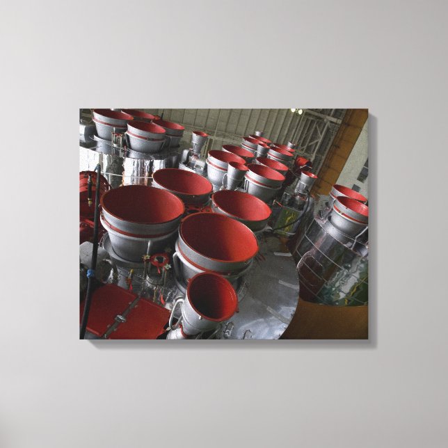 Impressão Em Tela Os propulsores da nave Soyuz TMA-14 2 (Frente)