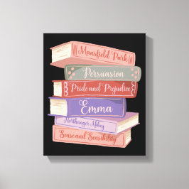 Impressão Em Tela Os Romances de Jane Austen V