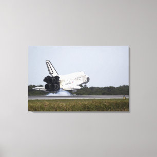 Impressão Em Tela Os toques da descoberta do vaivém espacial tragam