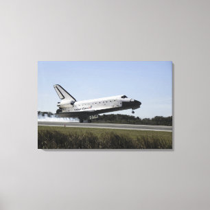 Impressão Em Tela Os toques de Atlantis do vaivém espacial tragam 3