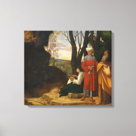 Impressão Em Tela Os Três Filósofos (Sábios) (de Giorgione)